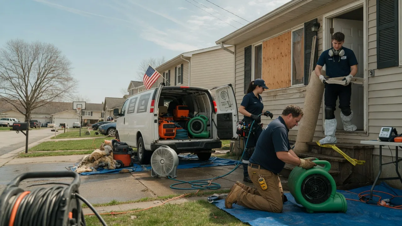 Water Damage Restoration in Moreauville, LA near me
